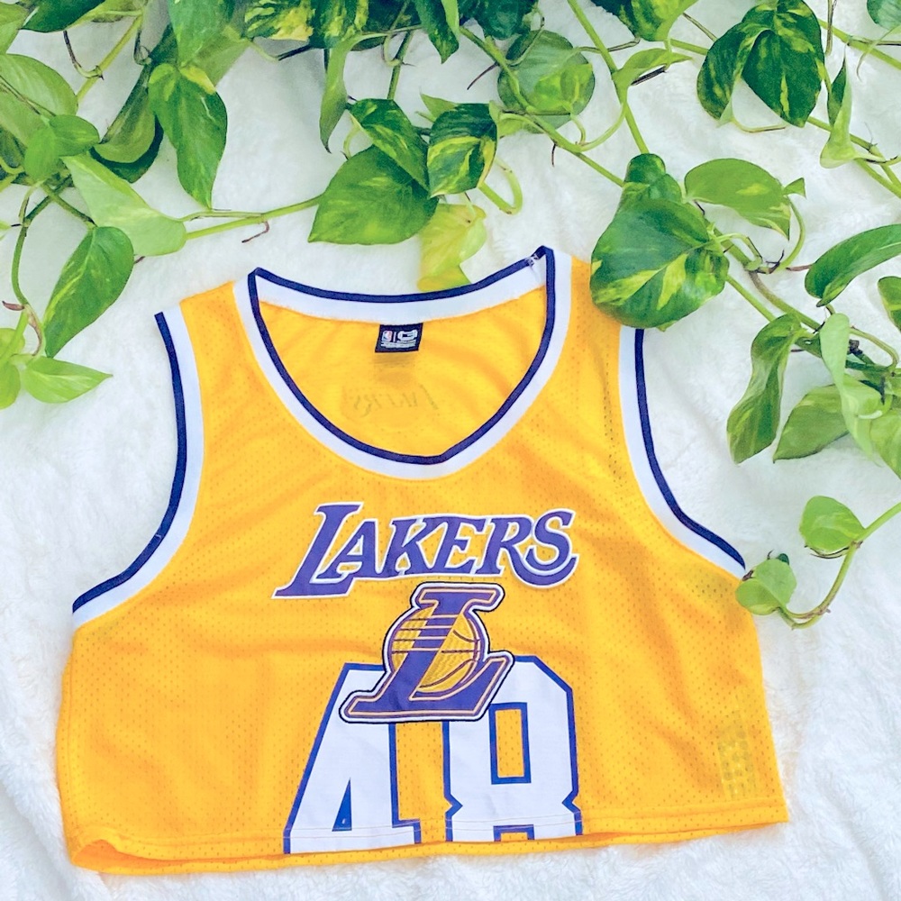 Lakers Jersey Crop Top